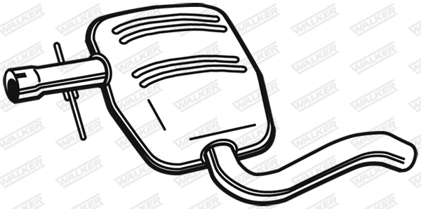 Centre Muffler (22108)