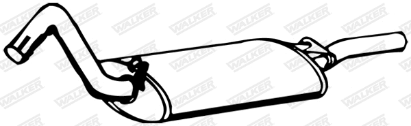 Rear Muffler (13379)