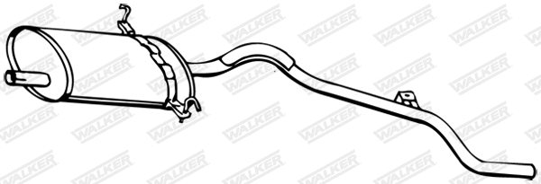 Centre Muffler (15087)