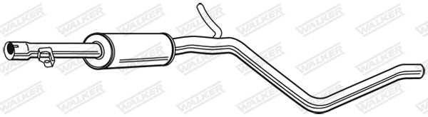 Centre Muffler (22934)