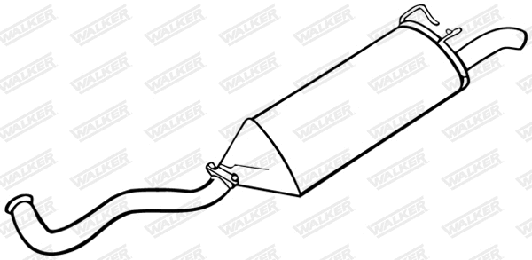 Rear Muffler (70436)
