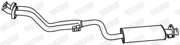 Front Muffler (19500)