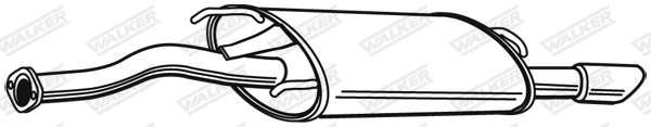 Rear Muffler (22314)