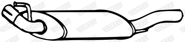 Rear Muffler (21288)