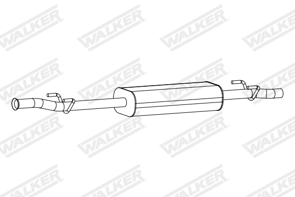 Centre Muffler (24540)