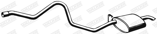 Rear Muffler (17911)