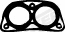 Gasket, exhaust pipe (81062)
