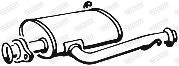 Centre Muffler (17398)