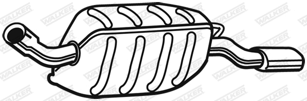 Rear Muffler (17331)