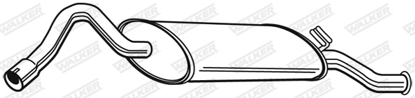 Rear Muffler (21342)