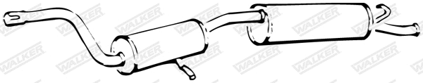 Rear Muffler (14047)