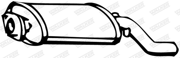 Rear Muffler (15152)