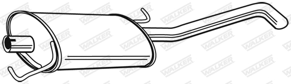 Rear Muffler (23191)