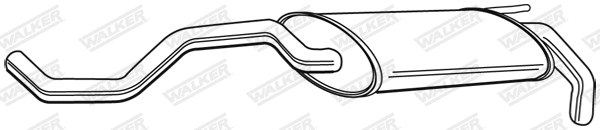 Rear Muffler (22248)