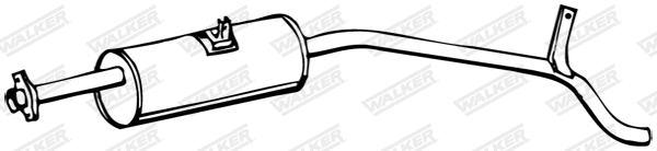 Rear Muffler (70551)