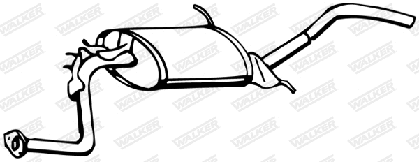 Rear Muffler (14080)