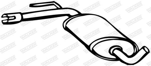 Centre Muffler (16082)