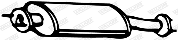 Front Muffler (08448)