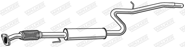 Centre Muffler (23323)