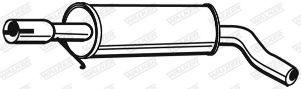 Centre Muffler (21579)