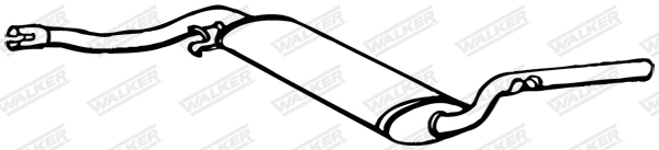 Centre Muffler (14421)