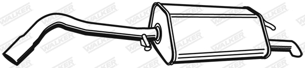 Rear Muffler (21313)
