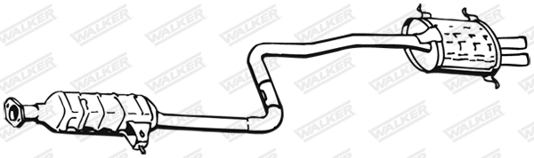 Rear Muffler (18161)