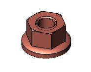 Nut, exhaust manifold (80818)