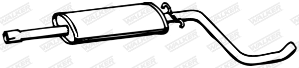 Centre Muffler (12433)