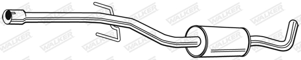 Centre Muffler (23085)