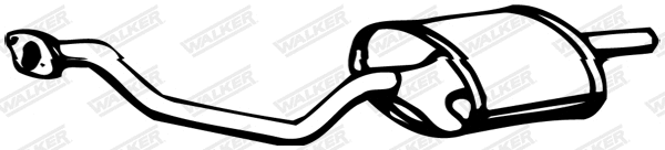 Rear Muffler (13131)