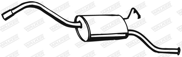 Rear Muffler (17703)