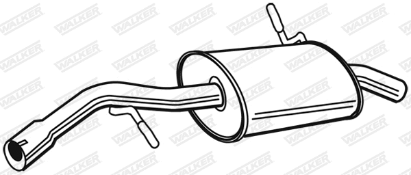 Rear Muffler (22998)