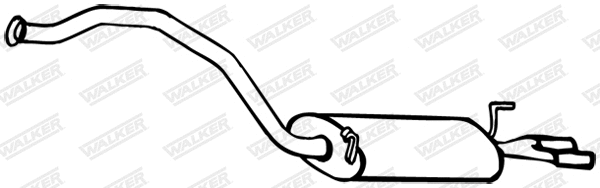 Rear Muffler (17865)