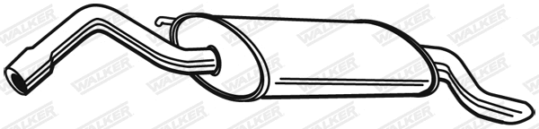 Rear Muffler (21889)