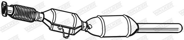 Soot/Particulate Filter, exhaust system (73196)