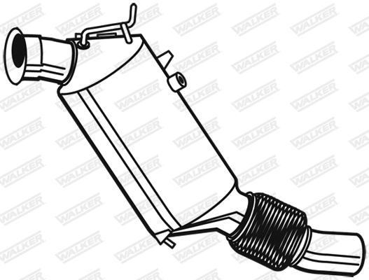 Soot/Particulate Filter, exhaust system (73190)