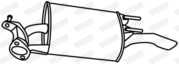 Rear Muffler (18569)