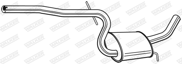 Rear Muffler (24126)
