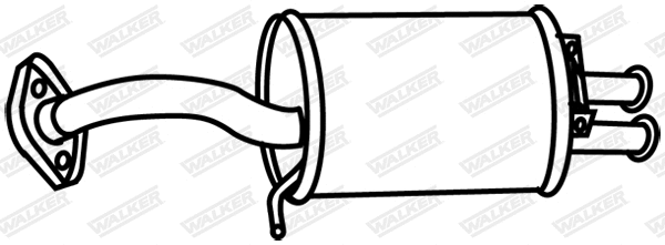 Rear Muffler (19639)