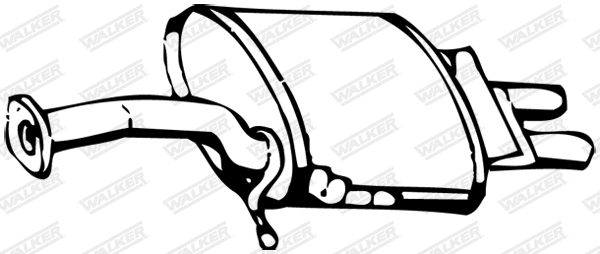 Rear Muffler (13310)