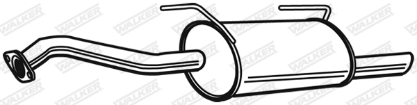 Rear Muffler (23521)