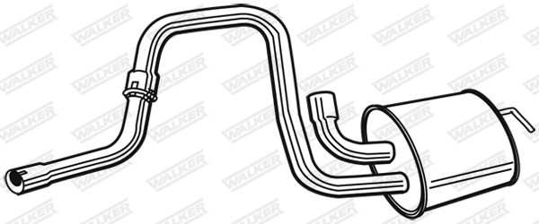 Centre Muffler (21030)