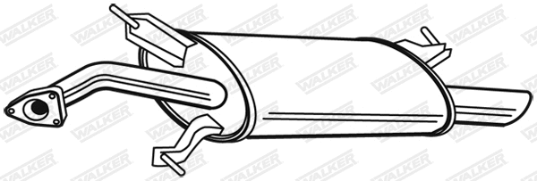 Rear Muffler (22562)