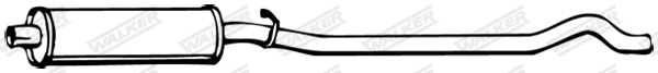 Centre Muffler (08863)