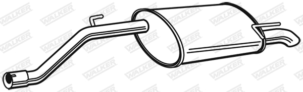 Rear Muffler (23348)