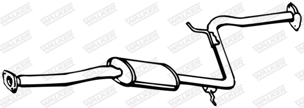 Centre Muffler (15775)