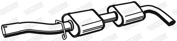 Centre Muffler (21440)