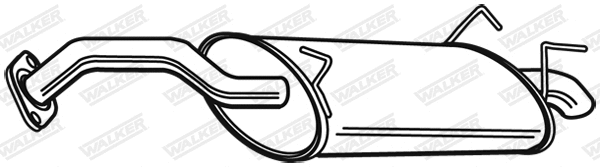 Rear Muffler (23485)