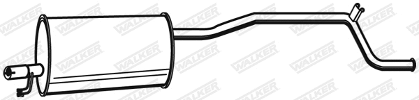 Rear Muffler (21619)